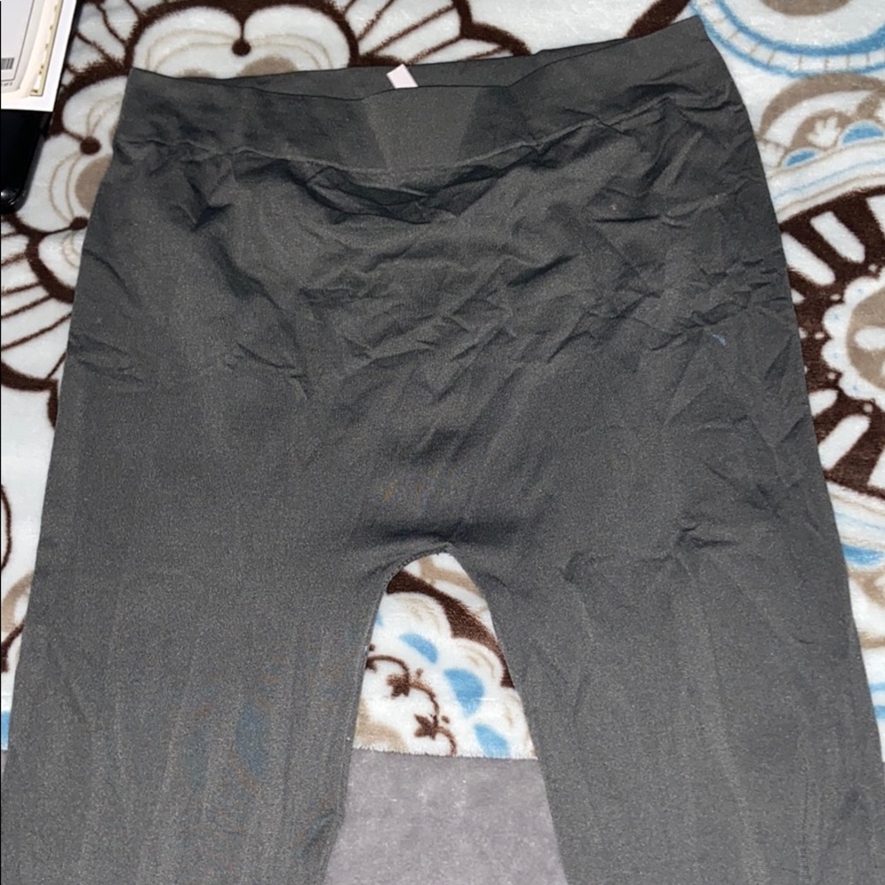 Gray leggings